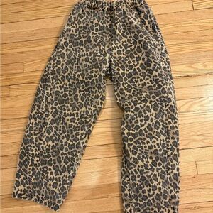 Le Bon Shoppe Arc Leopard Pants S Small